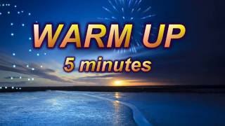 Workout Warmup Track 5 min  VOICE PROMPTS [upl. by Itnuahsa]