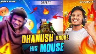 DFG BROKE HIS MOUSE 🤣 5000 ₹ 🤑💰 BET MATCH WITH DFG 🔥 DFG SQUAD VS SAAHOYT 👑 [upl. by Anelim]