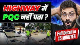 Complete Guide to PQC in Highway Construction  What is PQC in Highway Construction  PQC Kya Hai [upl. by Decamp469]