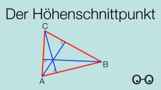 Was hat der Höhenschnittpunkt mit den Mittelsenkrechten zu tun [upl. by Lleznol]