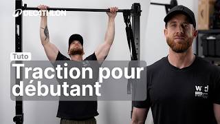 TUTO  Musculation  réussir ses tractions 💪  Decathlon [upl. by Ranite37]