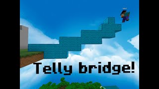 JOGANDO BEDWARS COM UM TELLY BRIDGER  MushMC [upl. by Ranee715]