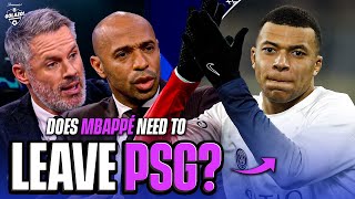 Thierry Henry backs Kylian Mbappé to STAY at PSG  UCL Today  CBS Sports Golazo [upl. by Farant625]