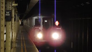 EXCLUSIVE R62A Diamond 1 amp 3 train action via 7th Avenue Local in Manhattan [upl. by Kroy]