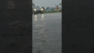 Miami Flooding Triggers Florida State of Emergency shorts [upl. by Ynittirb605]