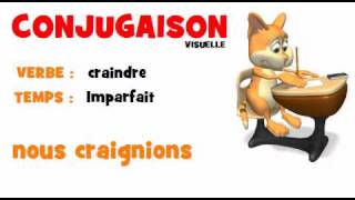 CONJUGAISON  craindre  Imparfait [upl. by Anaib]