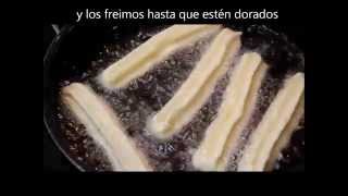 Churros sin gluten wwwcanalsinglutencom Churros gluten free [upl. by Popper]