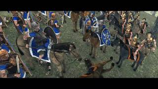 Rome Total War Remastered  Cynoscephalae  Very Hard [upl. by Nonnahsed]