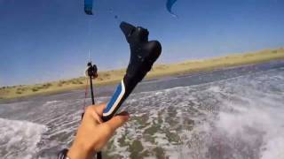 Kite Akrotiri Beach Cyprus 72017 [upl. by Acirtal]