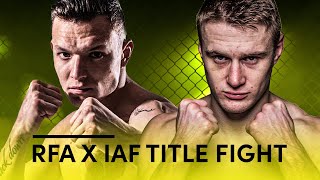 MMA LIGHTWEIGHT RFA X IAF TITLE FIGHT [upl. by Releyks805]