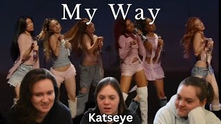 Katseye quotMy Wayquot Performance  REACTION [upl. by Rabin]