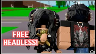 HOW TO GET FAKE HEADLESS IN BROOKHAVEN ROBLOX [upl. by Roger]