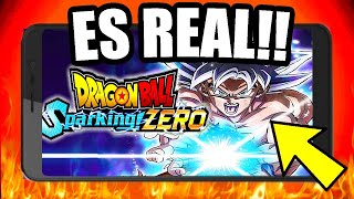 ¡JUEGA DRAGON BALL SPARKING ZERO en ANDROID 3 FORMAS de LOGRARLO 📱🔥 [upl. by Forkey655]