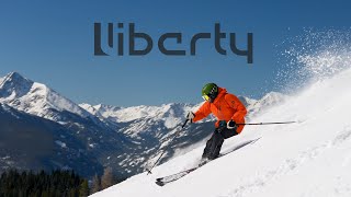 Skiing Colorado Vail  Liberty Skis Directors Cut [upl. by Ivar228]