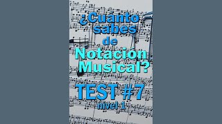 TEST 7 🔵Notación musical composicion shorts aprender music score test [upl. by Rehtnug251]