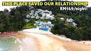 5minute chalet tour Royale Chulan Cherating Beach  Pahang MALAYSIA TRAVEL VLOG amp GUIDE [upl. by Garik302]