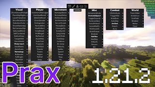 The Most OP Hacked Client For 1212  PRAX Client Minecraft Bedrock Edition Download [upl. by Keating]