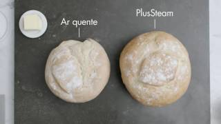 AEG – Fazer pão com ar quente VS PlusSteam [upl. by Darin]