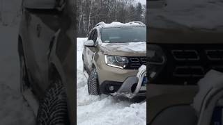 Duster in the snow duster duster4x4 renaultduster daciaduster renault dacia offroad [upl. by Lupita]