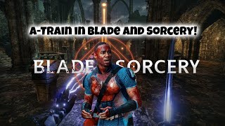 ATrain in Blade and Sorcery quest2vr theboys atrain homelander vr bladeandsorcery viralvideo [upl. by Ardell]