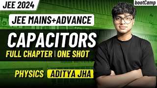 Capacitors JEE Mains  Advanced One Shot  BootCamp  Invisible Mechanics [upl. by Carrissa]