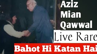 Aziz Mian  Bahut Hi Kathin Hai Dagar Panghat Ki Rare Live Performance [upl. by Ahselat]