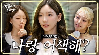 EN 효연은 유명한 태연의 웃음버튼임  밥사효 EP12 소녀시대 태연 편 [upl. by Lertnahs]