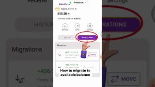 How Pi Network migrates to available balance  pinetwork picoin piupdate motidevo Earn Money [upl. by Lesslie]