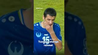 Yusupov Ozbekistonni qutqardi Otanga rahmat uzbekistan football worldcup yusupov gool short [upl. by Bunnie639]