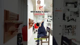 nyeri belikat dan bahu lakukan latihan ini drpras rhomboids backpain shoulderpain [upl. by Doralia]