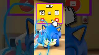 HELP Sonic Become Super Fast In A Speed Competition With Shadow x Knuckles Perfect Outlines [upl. by Siol]