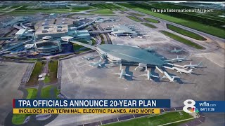 Tampa International Airport officials announce 20year plan [upl. by Reinertson135]