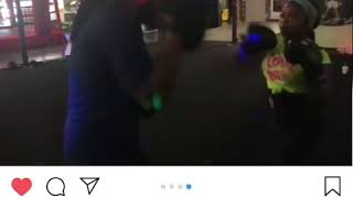 Reginae Carter Lil Wayne Daughter Training to Jucee Froot song Psycho [upl. by Grose]