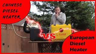 Chinese Diesel Heater Vs Canadian Planar Heater [upl. by Morrell]