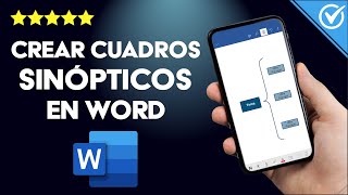 Cómo crear un cuadro sinóptico en mi documento WORD  Personaliza a tu gusto [upl. by Congdon]