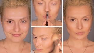 Контуриране на лицето  лесни стъпки  How To Contour Your Face Like A PRO – Easy Steps [upl. by Naeruat]