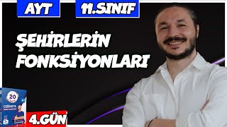 🌍 ŞEHİRLERİN FONKSİYONLARI SORU ÇÖZÜMÜ 2025 🔴27 Günde AYT Coğrafya  4 🟡11sınıf coğrafya  4 [upl. by Analiese]