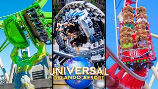 Top 10 Fastest Rides at Universal Orlando  Universal Studios Florida amp Islands of Adventure [upl. by Innek923]