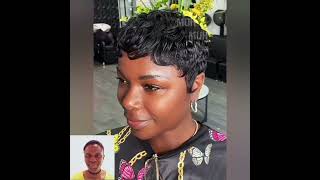 STUNNING HAIRSTYLES FOR SHORT HAIRBLACK WOMAN HAIRSTYLES [upl. by Naillik]