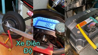 Xe Điện Độ Pin Ecu 260s Msx Test Quay Giãn Lốp Xé Gió [upl. by Jorin163]