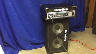 Hartke 3500 Head with 210 Cabinet [upl. by Evante]