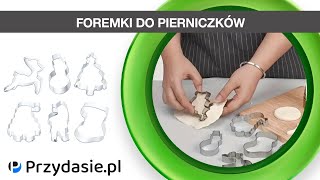 Foremki do wykrawania wykrawacze pierników ciastek ciasteczek 6szt  PrzydaSiePL [upl. by Willamina566]