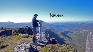 Hiking the Tyndall Range  overnight hiking in Tasmania [upl. by Xet]