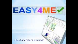 01 Excel als Taschenrechner  Easy4Meinfo [upl. by Haidebez]