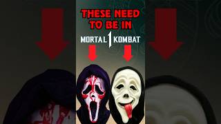 5 Ghostface Masks I NEED in MK1 👻 shorts mk1 ghostface [upl. by Cartie]