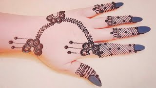 jewellery simple mehndi designs  easy mehndi designs  arebic mehndi  shammihennaart [upl. by Teik984]