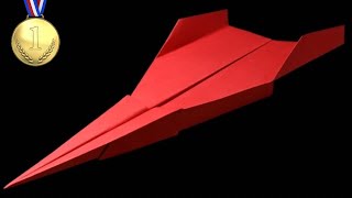 How to make a Paper Plane  World‘s Best Paper Airplane jet  origami paper planes [upl. by Andriana]