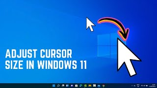 How to Adjust Cursor Size in Windows 11 – Customize Mouse Pointer Size Easily [upl. by Roch]