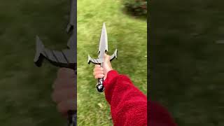 Do you want Skyrim Mehrunes Dagon Razor Life Size Metal Replica skyrim elderscrolls sword [upl. by Patman]