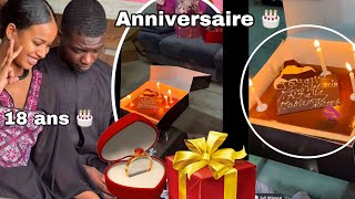 Anniversaire 🎂🎁 Ndeye la femme de magvision 🙏🎁 18 ans [upl. by Biebel920]